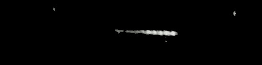 Processed fireball image