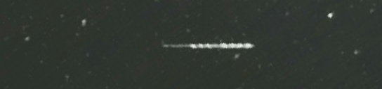 Unprocessed fireball image