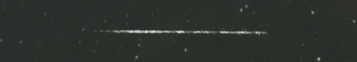 Unprocessed fireball image