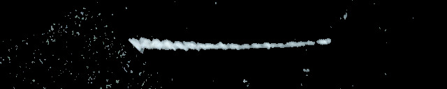 Processed fireball image