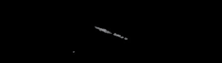 Processed fireball image