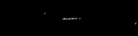 Processed fireball image