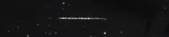 Unprocessed fireball image