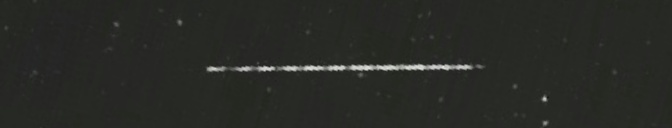 Unprocessed fireball image