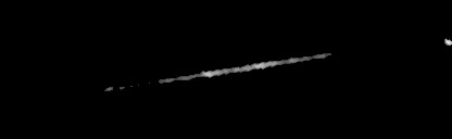 Processed fireball image