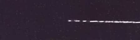 Unprocessed fireball image