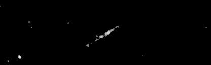 Processed fireball image