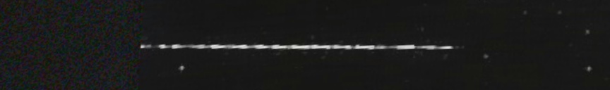 Unprocessed fireball image