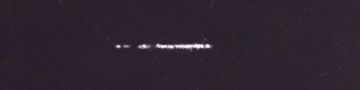 Unprocessed fireball image