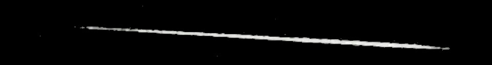 Processed fireball image