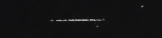 Unprocessed fireball image