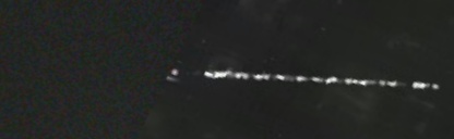 Unprocessed fireball image