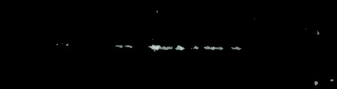 Processed fireball image