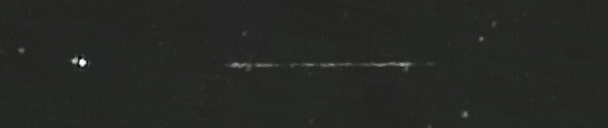 Unprocessed fireball image