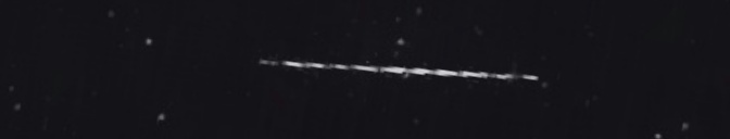 Unprocessed fireball image