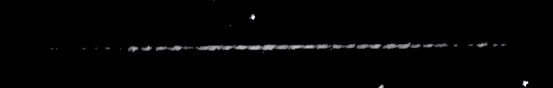 Processed fireball image