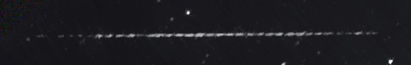 Unprocessed fireball image