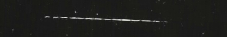 Unprocessed fireball image