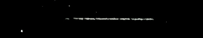 Processed fireball image