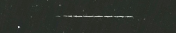 Unprocessed fireball image