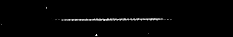 Processed fireball image