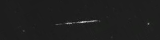 Unprocessed fireball image