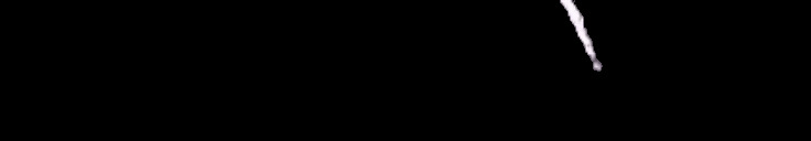 Processed fireball image