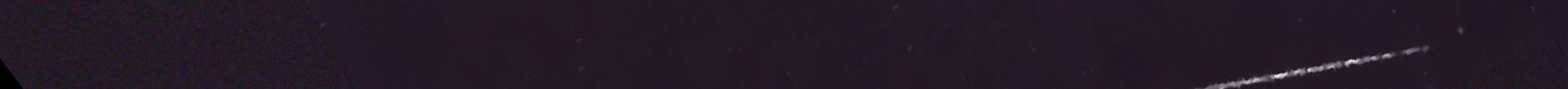 Unprocessed fireball image