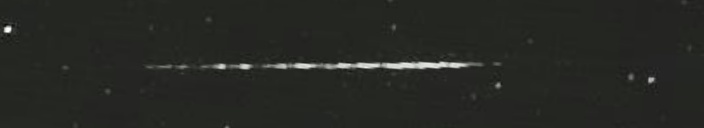 Unprocessed fireball image