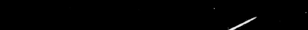 Processed fireball image