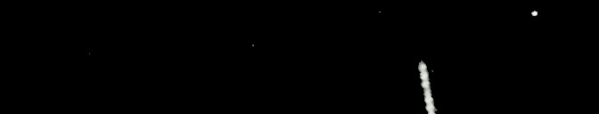 Processed fireball image