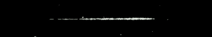 Processed fireball image