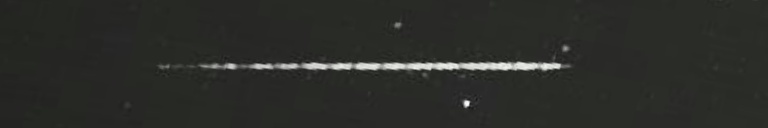 Unprocessed fireball image