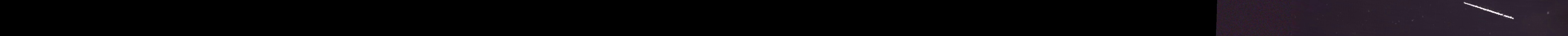 Unprocessed fireball image