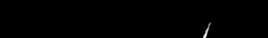 Processed fireball image