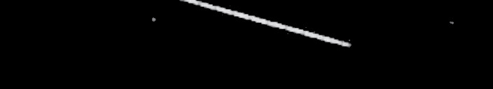 Processed fireball image