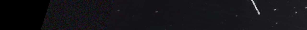 Unprocessed fireball image