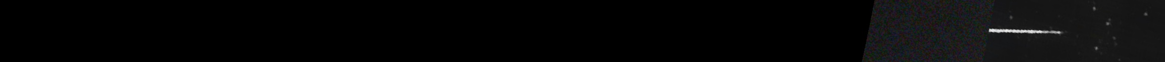 Unprocessed fireball image