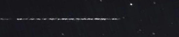 Unprocessed fireball image