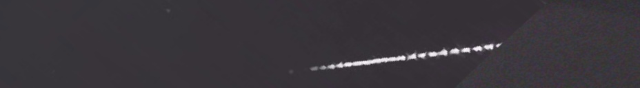 Unprocessed fireball image