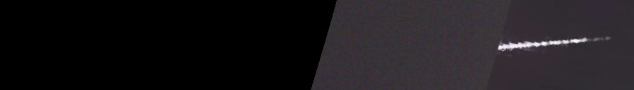 Unprocessed fireball image