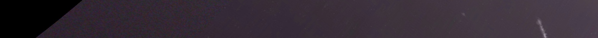 Unprocessed fireball image