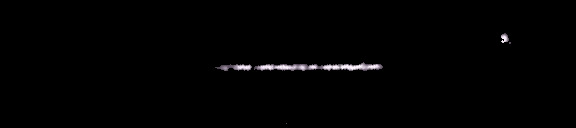 Processed fireball image