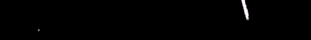 Processed fireball image