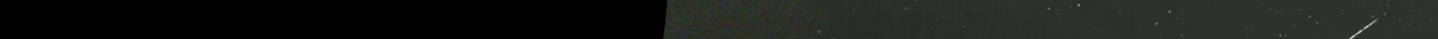 Unprocessed fireball image