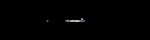 Processed fireball image