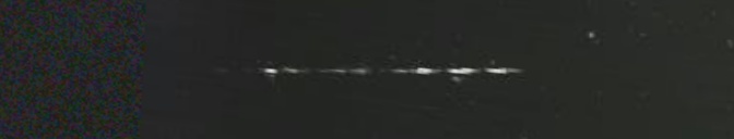 Unprocessed fireball image