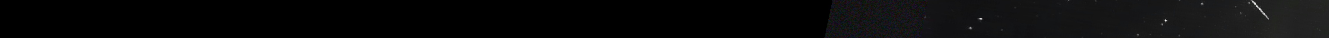 Unprocessed fireball image