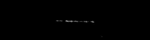 Processed fireball image