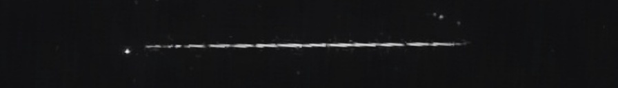 Unprocessed fireball image